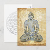 Love Buddha Briefkaart (Voorkant / Achterkant)