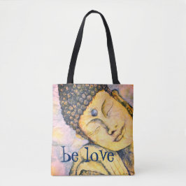 Love Buddha Waterverf Art Tas