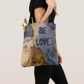 Love Buddha Waterverf Art Tas (Dichtbij)
