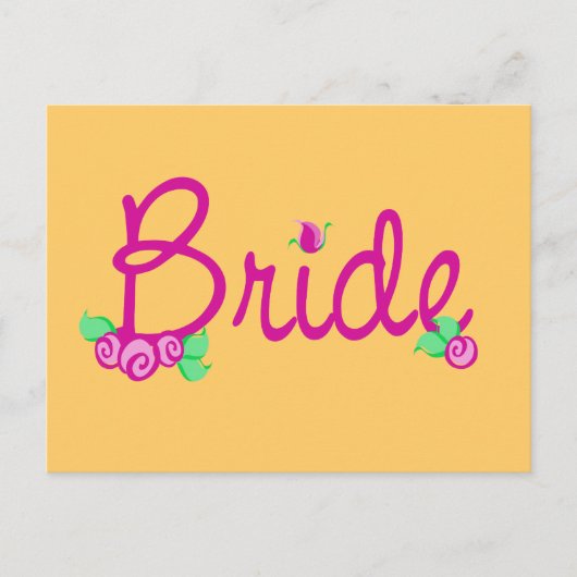 Love Buds/Wedding Briefkaart (Voorkant)