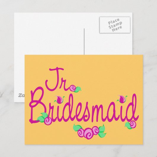 Love Buds/Wedding Briefkaart (Voorkant / Achterkant)