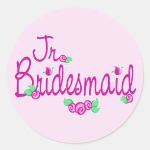 Love Buds/Wedding Ronde Sticker