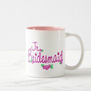 Love Buds/Wedding Tweekleurige Koffiemok