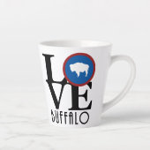 LOVE Buffalo Wyoming Latte Mok (Rechts)
