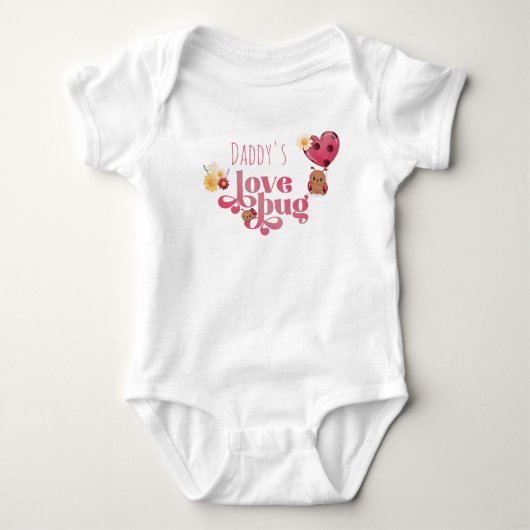 Love Bug Baby Bodysuit (Voorkant)