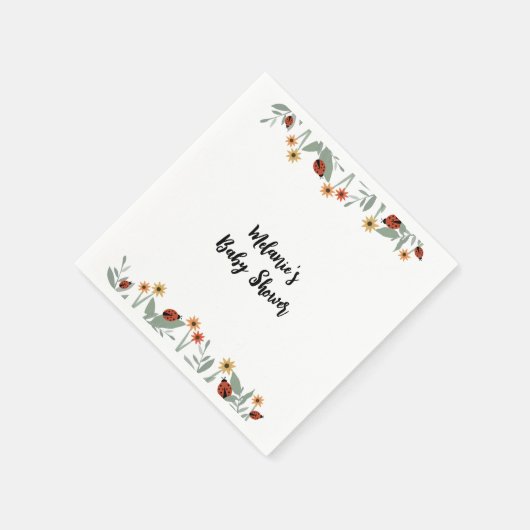 Love Bug Baby shower servetten (Hoek)