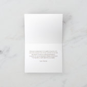 Love Bug Baby Shower Thank You Card Bedankkaart (Binnen)