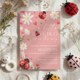 Love Bug Baby Shower Uitnodiging