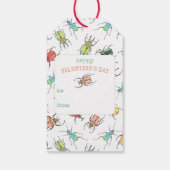 Love Bug Beetle Valentijnsdag Cadeaulabel (Achterkant)