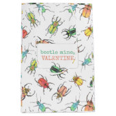 Love Bug Beetle Valentijnsdag Medium Cadeauzakje (Voorkant)