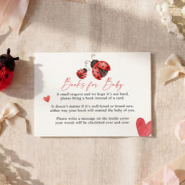 Love Bug Books for Baby Card Informatiekaartje