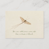 Love Bug Books for Baby shower Insert Kaart (Achterkant)