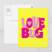 LOVE BUG BRIEFKAART (Voorkant / Achterkant)