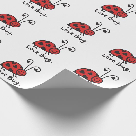 Love Bug Cadeaupapier (Hoek)