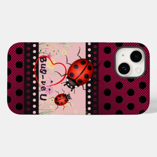 Love Bug Case-Mate iPhone Case (Achterkant (horizontaal))