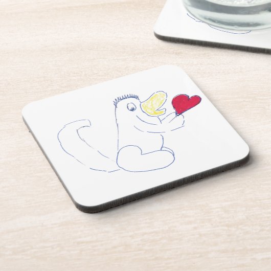 Love Bug Cork Onderzetter (Linkerzijde)