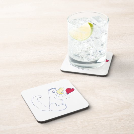 Love Bug Cork Onderzetter (Rechterzijde)