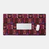Love Bug & Cute Hearts Bureaumat (Keyboard & Muis)