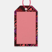 Love Bug & Cute Hearts Pattern Cadeaulabel (Achterkant)