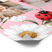 Love Bug Daisy First Year Photo Milestone Poster (Hoek)