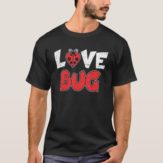 Love Bug Entomology Study Science Studenten Entomo T-shirt (Voorkant)