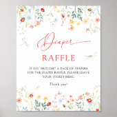 Love Bug Garden Wildflower Luier Raffle Poster (Voorkant)