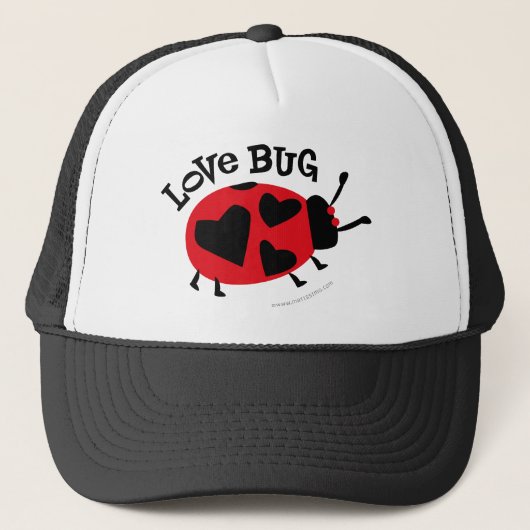 Love Bug Gifts Trucker Pet (Voorkant)