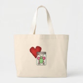 Love Bug Grote Tote Bag (Voorkant)