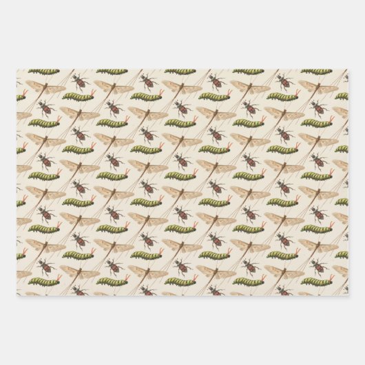 Love Bug Inpakpapier Vel (Voorkant)