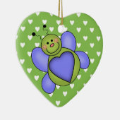 Love Bug Keramisch Ornament (Rechts)