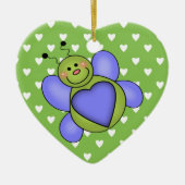 Love Bug Keramisch Ornament (Voorkant)
