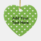 Love Bug Keramisch Ornament (Achterkant)