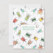 Love Bug Kinder Classroom Valentijnsdag Feestdagenkaart (Voorkant)