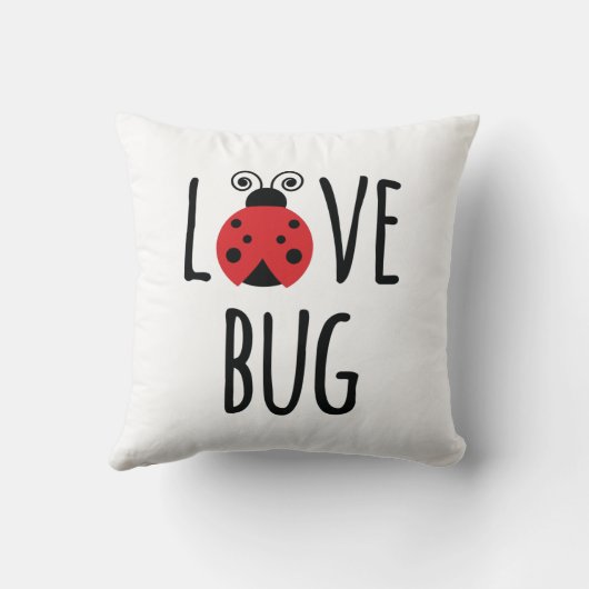 Love Bug Kussen (Achterkant)