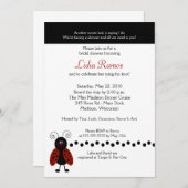 Love Bug Ladybug 5x7 Vrijgezellenfeest Invite Kaart (Voorkant / Achterkant)