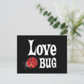 Love Bug - Ladybug Briefkaart (Staand voorkant)