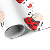 Love Bug Ladybug Cadeaupapier (Rol Hoek)