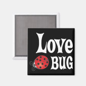 Love Bug - Ladybug Magneet (Voorkant / Achterkant)