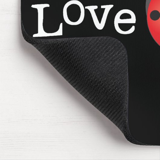 Love Bug - Ladybug Muismat (Hoek)