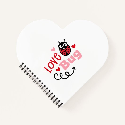 Love Bug Ladybug Notitieboek (Voorkant)