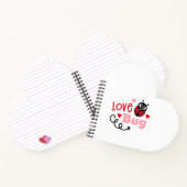 Love Bug Ladybug Notitieboek (Binnen)