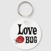 Love Bug - Ladybug Sleutelhanger (Voorkant)
