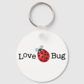 Love Bug - Ladybug Sleutelhanger (Voorkant)