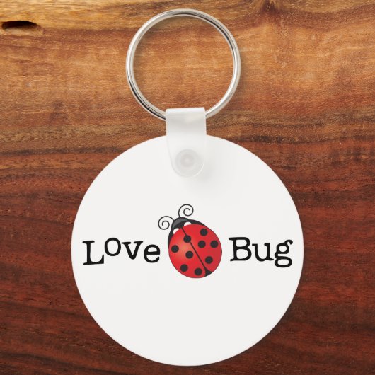Love Bug - Ladybug Sleutelhanger (Voorkant)