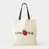 Love Bug - Ladybug Tote Bag (Voorkant)