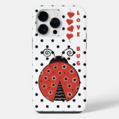 Love Bug Ladybug Tough Phone Case iPhone Hoesje (Achterkant)