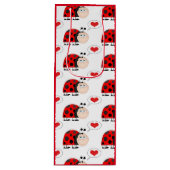 Love Bug Ladybug Wijn Cadeautas (Voorkant)