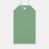 Love Bug Minimalistisch Baby shower Cadeaulabel (Achterkant)