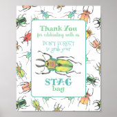 Love Bug Party Favor Dankuwel Poster (Voorkant)