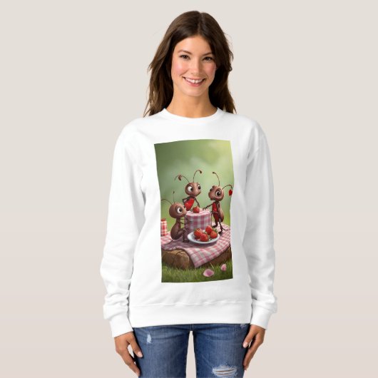 Love Bug Picnic: Valentijnsdag speciaal T-shirt (Voorkant volledig)